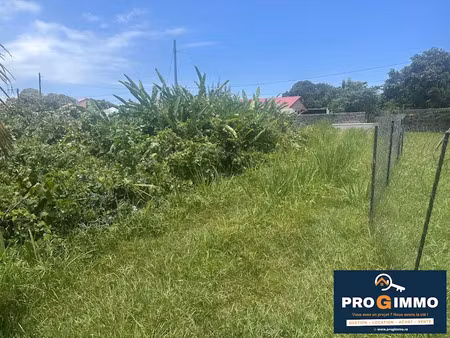 vente terrain 657 m² à sainte rose (97439)  100 000 €