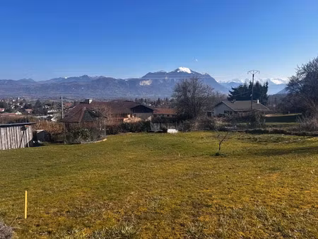 vente terrain à batir 755 m² à la roche-sur-foron (74800)  250 000 €