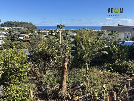 vente terrain à batir 601 m² à saint joseph (97480)  215 000 €