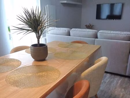 t3 meublé de 60 m²