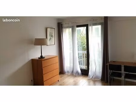 studio meublé à louer paris 20ième