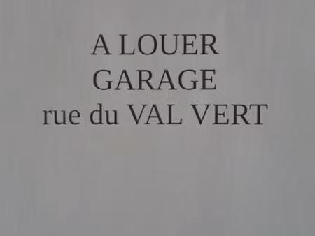 garage box sécurisé rue du valvert