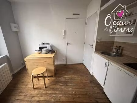 location appartement t1 meublé à cholet (49300) : à louer t1 meublé / 17m² cholet