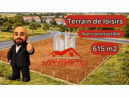 terrain de loisirs/jardin  non constructible 615 m2
