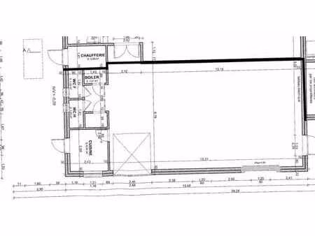 hall de stockage ou commerce à gedinne