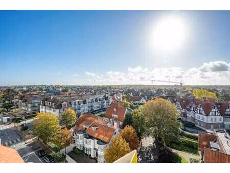 penthouse au coeur du zoute sur l'avenue du littoral joui...