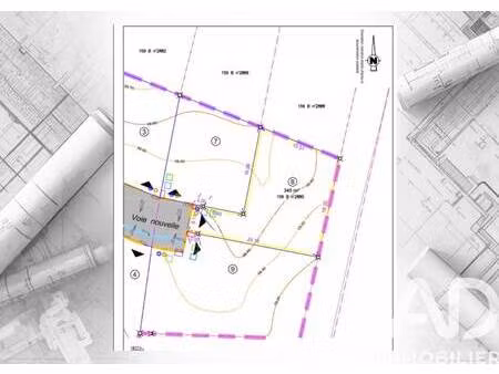 terrain constructible viabilisé à vendre