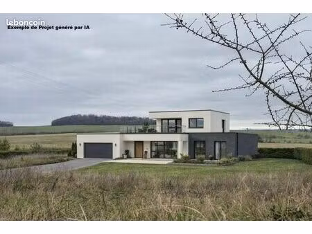 terrain 1 900 m² verneuil sur serre