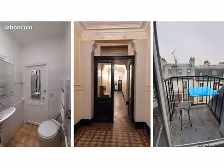 agréable t2 avec balcons et cave