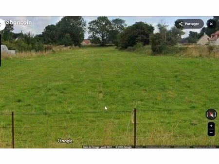 terrain 478 m² flers sur noye