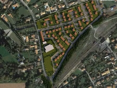 terrain 451 m² mauze sur le mignon
