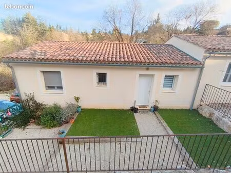 maison récente 3 pièces 60m2 avec extérieur