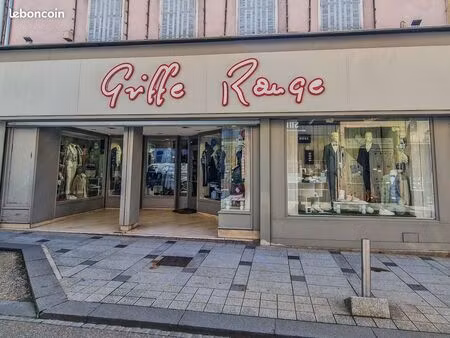 fond de commerce – boutique de prêt-à-porter masculin haut de gamme multimarques – emplace