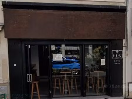 fonds de commerce bar 80 m²