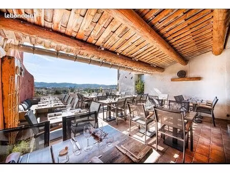 fonds de commerce restauration 296 m2 luberon - provence