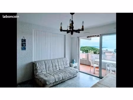 t3 superbe vue mer  calme à 100m plage et 400m commerces