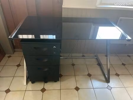 vente bureau et caisson
