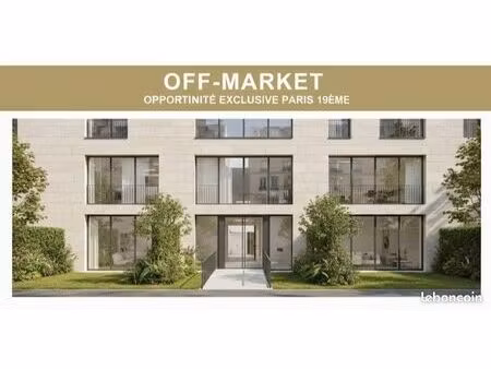 paris 19e - 1100m2 de bureaux ou commerce