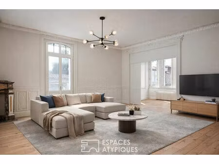 elégante maison rénovée avec potentiel professionnel