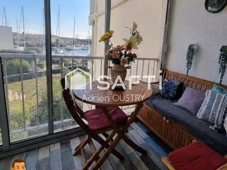 appartement 26 m2 avec loggia et vue mer