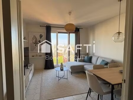 t3 lumineux 62 m² – dernier étage avec balcon ivry