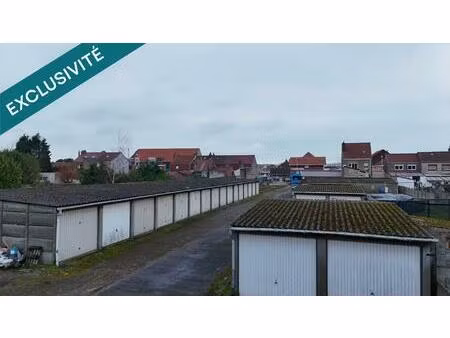 fort-mardyck – garage sécurisé  fort potentiel locatif