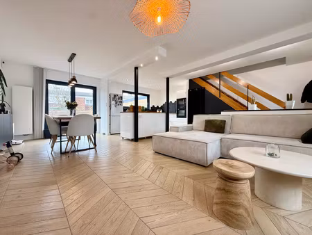 amiens - quartier sud est - maison semi mitoyenne - jardin -