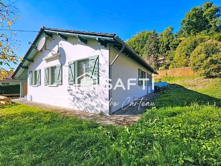 maison 3 chambres sur terrain de 815 m²