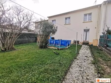 pavillon quatre chambres avec jardin et garage