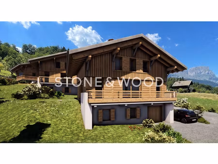 chalet familial avec vue imprenable sur les alpes