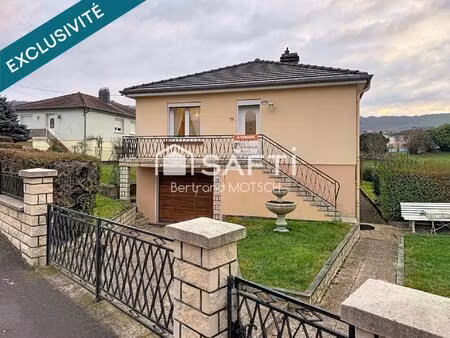 plain pied sur sous-sol 86m2 terrain 542m2