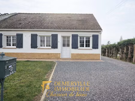 charmant plain-pied de 2 chambres proche montreuil-sur-mer