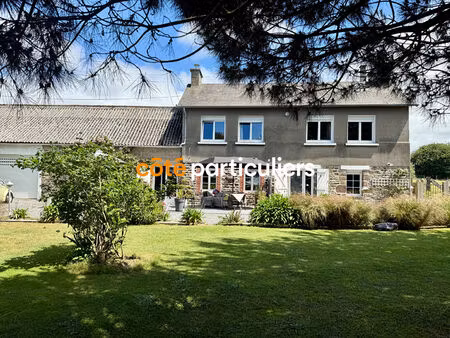 exclusivité granville  longére 4 chambres 142 m2  2 salles d'eau  dépendances.