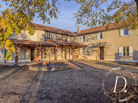 authentique maison gasconne : 4 chambres  dépendance  vue pyr?
