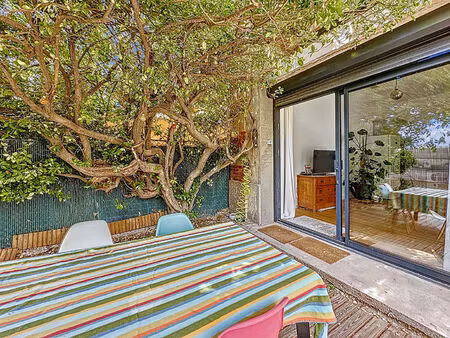 à vendre marseille 13013 st just / lacordaire bien atypique entre appartement et maison - 