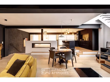 maison contemporaine avec rooftop en plein coeur de ville