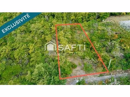 terrain avec vue mer exceptionnelle au robert