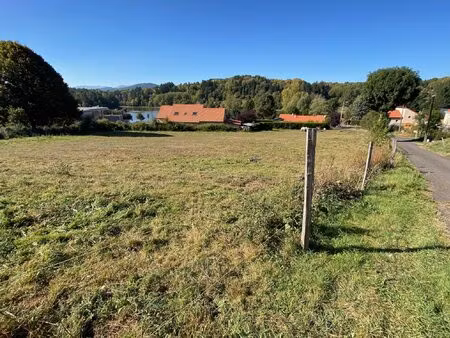 aydat proche lac la cassière! terrain constructible 789m² viab