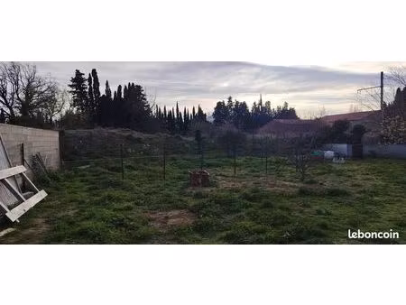 terrain constructible a vendre