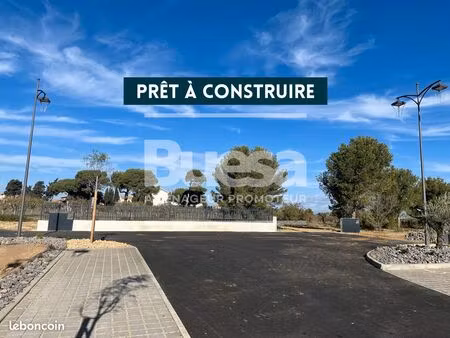 terrain 499 m² prêt à construire vendres 34350