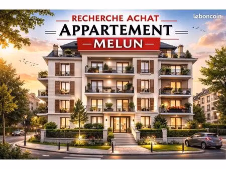 recherche achat appartement melun