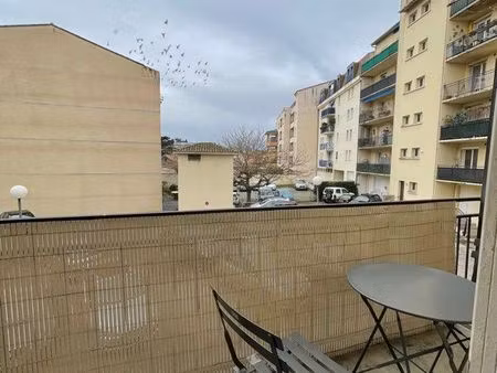 ? studio meublé 18 m² avec grand balcon – résidence sécurisée – charges incluses ?