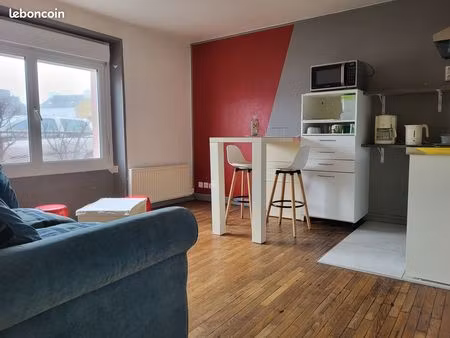 a louer – appartement t2 meublé – brech/auray – proximité gare sncf