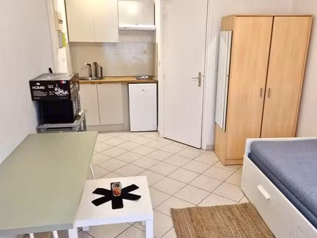 studio meublé de 18 m² – secteur jean-baptiste lebas