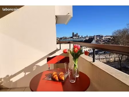 appartement t2 lumineux entièrement meublé 56m² bourges centre