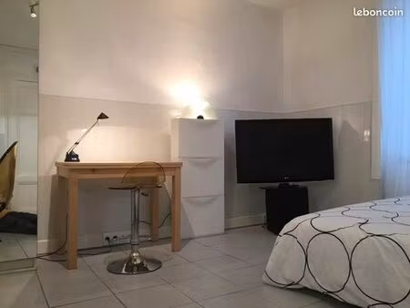 t1 meublé 25 m2 au calme près du centre et hôpitaux lyon sud