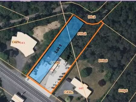 terrain à bâtir très bien situé