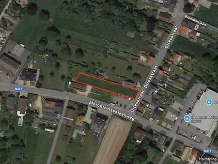 terrain à bâtir pour construction semi-mitoyenne