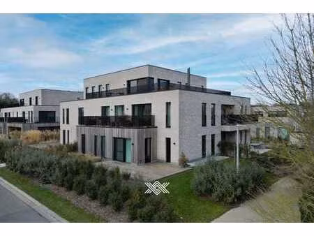 gelijkvloers nieuwbouwappartement met tuin