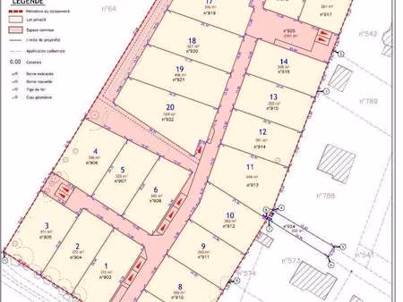 vente terrain à questembert (56230) : à vendre / 325m² questembert